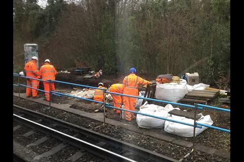 Network Rail has begun a £45m project to upgrade signalling around Sutton.
